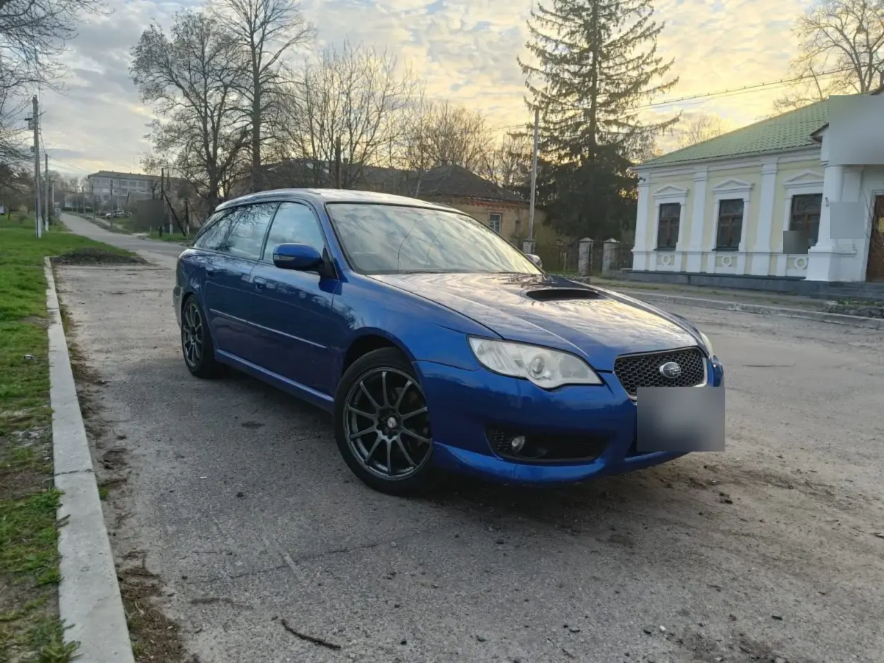 Subaru before: the car on its own wheels